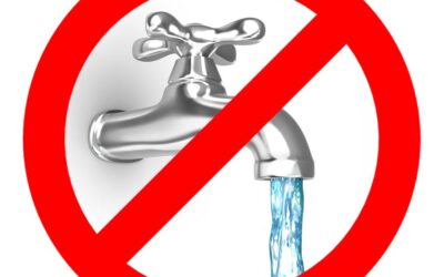 Coupure d’eau froide ce soir – incidences sur l’eau chaude