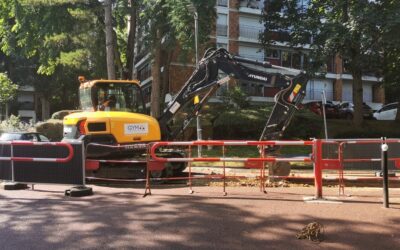 Continuité du raccordement de la résidence Talma sur la tranche n°2