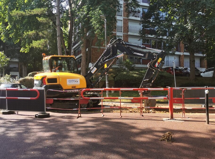 Continuité du raccordement de la résidence Talma sur la tranche n°2
